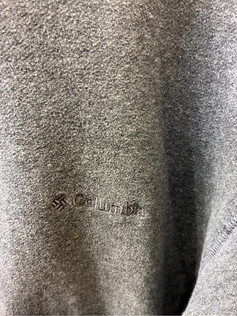 Columbia Men's Gray Fleece Sweater - Comfortable Everyday Warmth